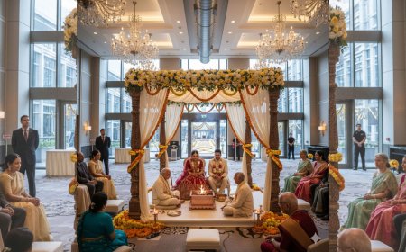 How Hotels and Banquet Halls Are Adapting to Indian Wedding Traditions Worldwide