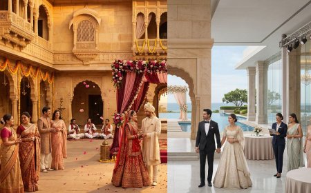 Heritage Hotels vs. Modern Resorts: How to Choose the Right Venue Type for Your NRI Wedding