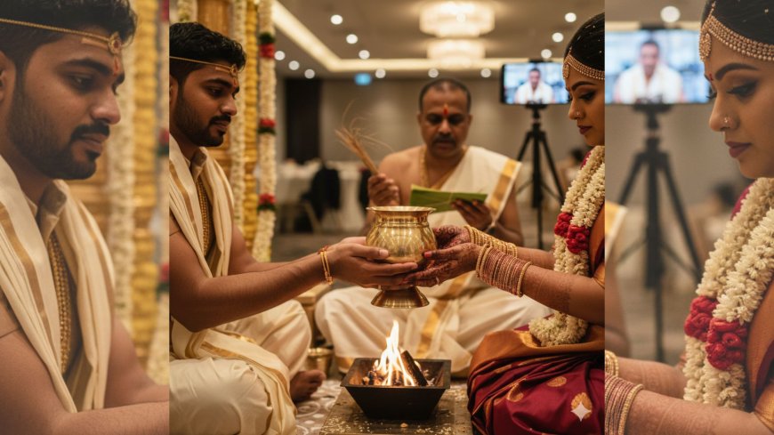 Why Tamil Weddings Ask a Couple to Hold Milk Together First — And How NRI Families Preserve Paal Pidithal Abroad