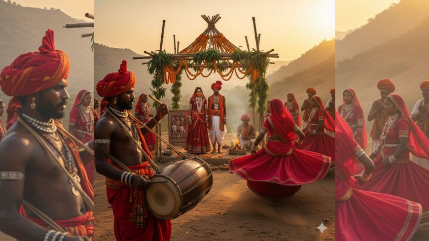 Desert Drums, Sacred Circles, and All-Night Dancing: The Truth About a Rajasthani Bhil Wedding No One Has Written About