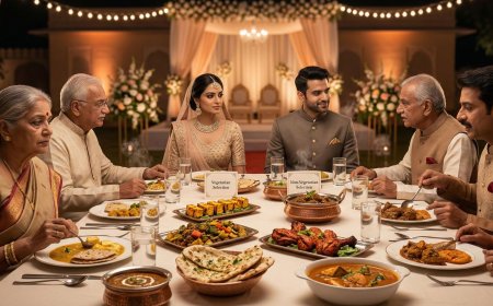 Vegetarian or Non-Vegetarian? The NRI Couple's Honest Guide to Navigating the Most Politically Charged Menu Decision of Your Wedding