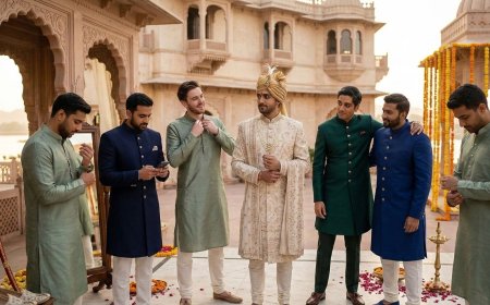 The Group That Makes the Groom: The NRI Groom's Complete Guide to Groomsmen Attire for Indian Weddings