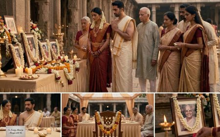 Present in the Only Way Available: The NRI Couple's Complete Guide to Memorial Tables and Honoring Absent Loved Ones at Your Wedding
