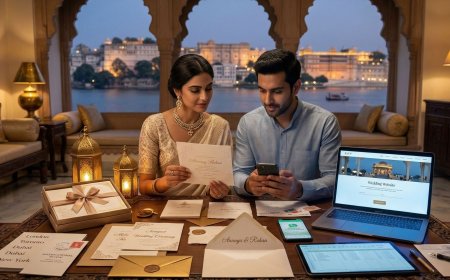 The Shaadi Ka Card: The NRI Couple's Complete Guide to Digital vs. Print Wedding Invitations