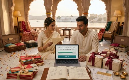 Giving Beyond the Gift: The NRI Couple's Complete Guide to Requesting Charitable Donations Instead of Wedding Gifts