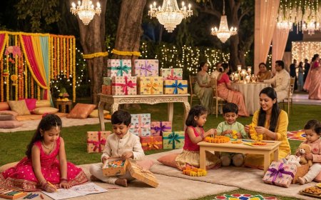 The Child in the Miniature Sherwani: The NRI Couple's Complete Guide to Kids' Entertainment and Childcare at Indian Weddings