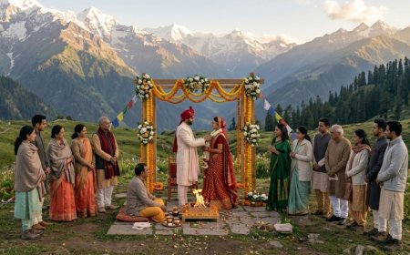 The Wedding That Was in the Mountains: The NRI Couple's Complete Guide to Adventure Weddings in India in Unique Locations