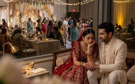 The Groom Who Did Not Want a Big Wedding: The NRI Couple's Complete Guide to Anxiety Management for Introverted Brides and Grooms