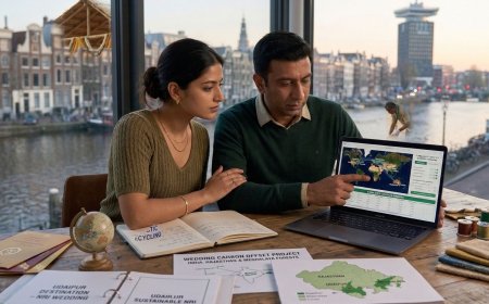 Carbon Offsetting Your NRI Wedding: Compensating for International Travel — The Complete NRI Wedding Planning Guide