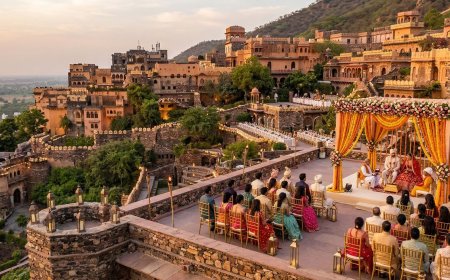 Neemrana Fort Palace — The Weekend Fort Wedding NRI Families Flying into Delhi Actually Want — The Complete NRI Wedding Planning Guide