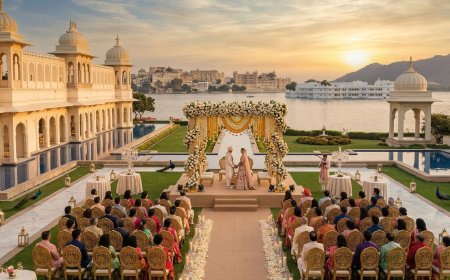 The Oberoi Udaivilas — The World's Most Consistently Rated Hotel as Your NRI Wedding Venue