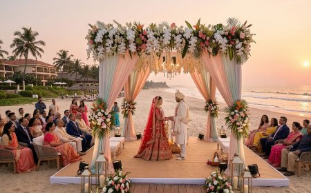 Taj Exotica Resort & Spa Goa — 56 Acres on a Private Beach: The NRI Wedding Guide to Goa's Crown Jewel — The Complete NRI Wedding Planning Guide