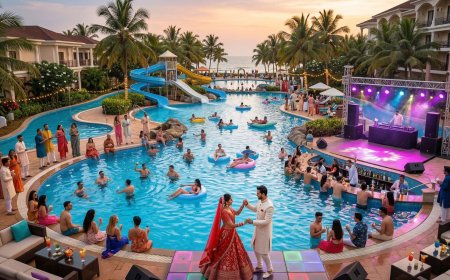 Resort Rio Goa — India's Largest Pool Complex as Your Wedding Backdrop: NRI Party-First Wedding Guide — The Complete NRI Wedding Planning Guide