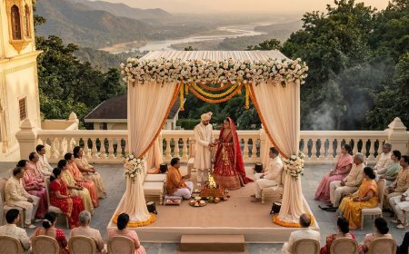 Ananda in the Himalayas, Rishikesh — Marrying Above the Ganges in a Maharaja's Palace Estate: The NRI Wellness Wedding Guide