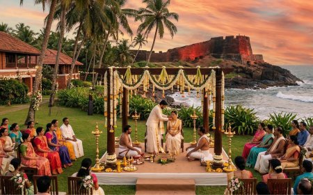 Taj Bekal Resort & Spa — A Kerala Wedding on the Arabian Sea Next to a 300-Year-Old Fort: NRI Guide — The Complete NRI Wedding Planning Guide