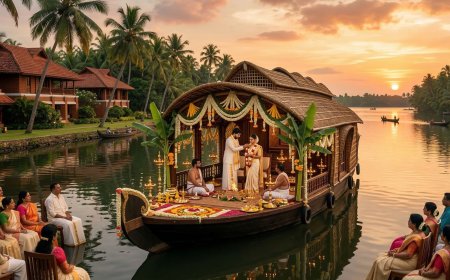 Kumarakom Lake Resort — A Houseboat Mandap on Vembanad Lake: The Most Kerala Wedding Possible for NRIs
