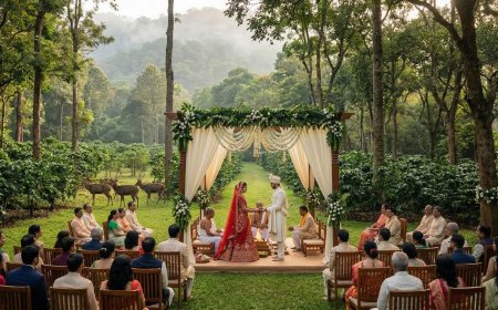 The Tamara Coorg — A 150-Acre Coffee Plantation Wedding Where Deer Attend the Ceremony: The NRI Guide