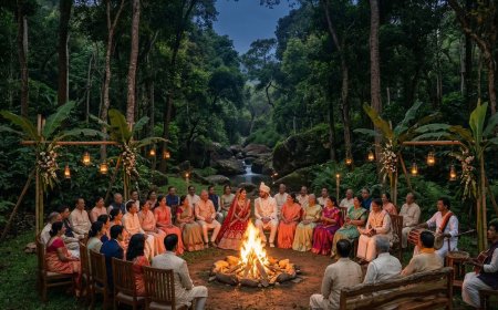 Coorg Wilderness Resort — A River, a Forest and a Campfire Sangeet: The NRI Nature Wedding Guide to Coorg — The Complete NRI Wedding Planning Guide