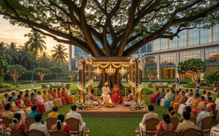 Sheraton Grand Bangalore Whitefield — A Tech-Hub Wedding for the NRI Couple Whose Family is All in IT — The Complete NRI Wedding Planning Guide