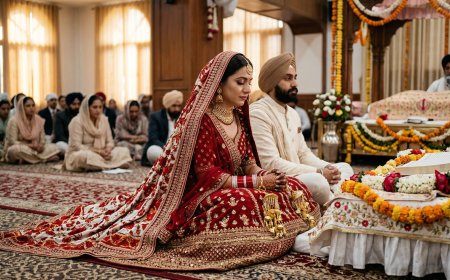 Jalandhar Bridal Wear for the Sikh Wedding — What You Need for Anand Karaj and Beyond
