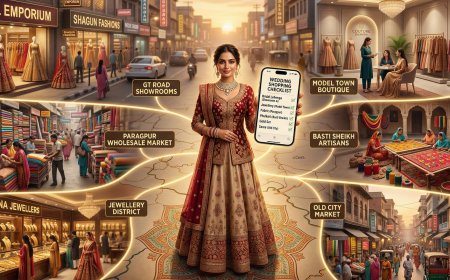 The NRI Bride's Complete Area-by-Area Guide to Wedding Shopping in Jalandhar