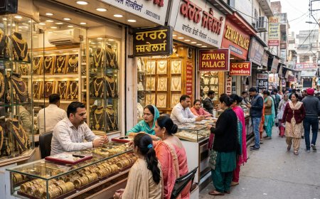 Jalandhar’s Jewellery Market vs Delhi’s Dariba Kalan — Which One Actually Makes the Better Punjabi Bridal Set?