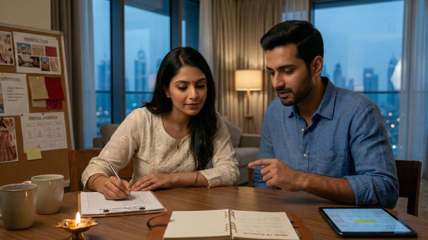 Stop Chasing Vendors on WhatsApp: The NRI Couple's Complete Wedding Communication Schedule