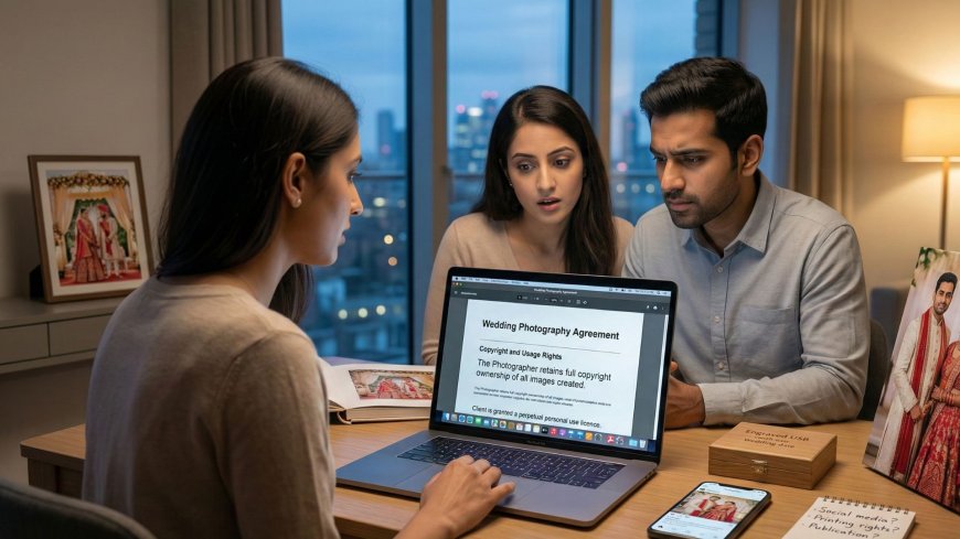 Wedding Photography Copyright and Usage Rights in India: What Every NRI Couple Must Understand Before Signing