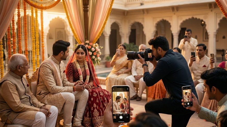 Put the Phone Down: The NRI Couple's Complete Guide to Managing Social Media at Your Indian Wedding