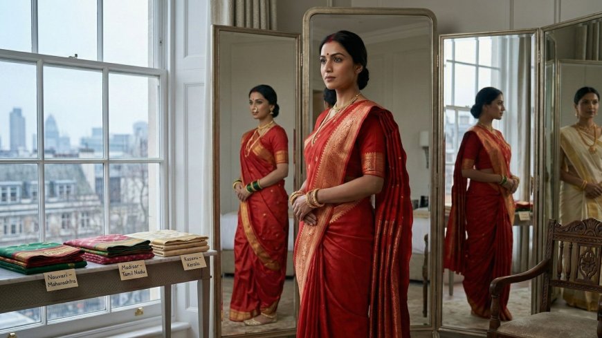 Which Saree Draping Style Tells Your Story? The NRI Bride's Complete Guide to Regional Variations for Indian Weddings