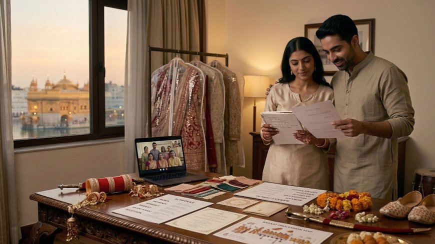 The Full Sequence: The NRI Family's Complete Guide to Planning a Punjabi Wedding Across Every Custom and Celebration