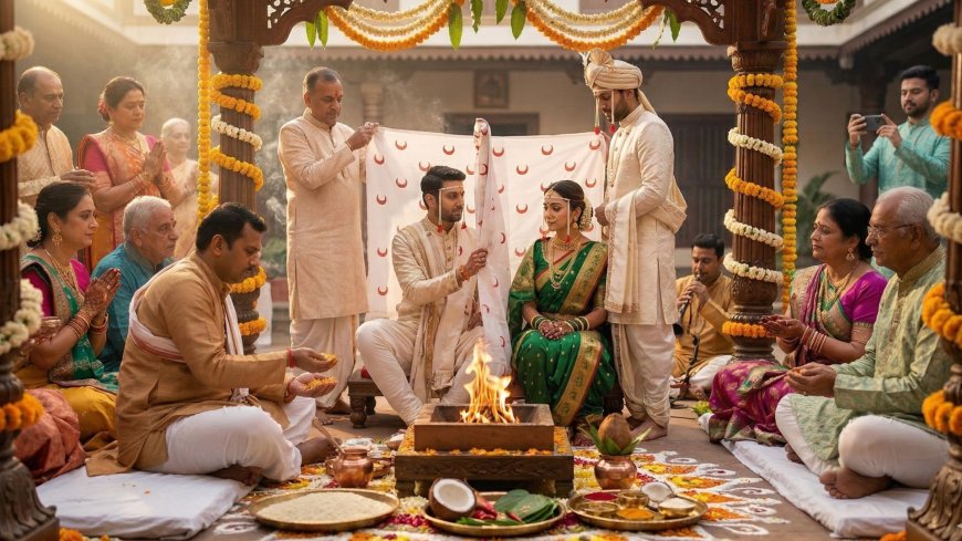 The Marathi Biye: The NRI Couple's Complete Guide to Marathi Wedding Traditions, Rituals, and Customs