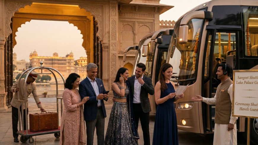 Getting Everyone There and Back: The NRI Couple's Complete Guide to Wedding Guest Transportation Logistics
