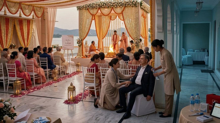 First Aid and Medical Support at Your Wedding — The Complete NRI Couple's Preparedness Guide