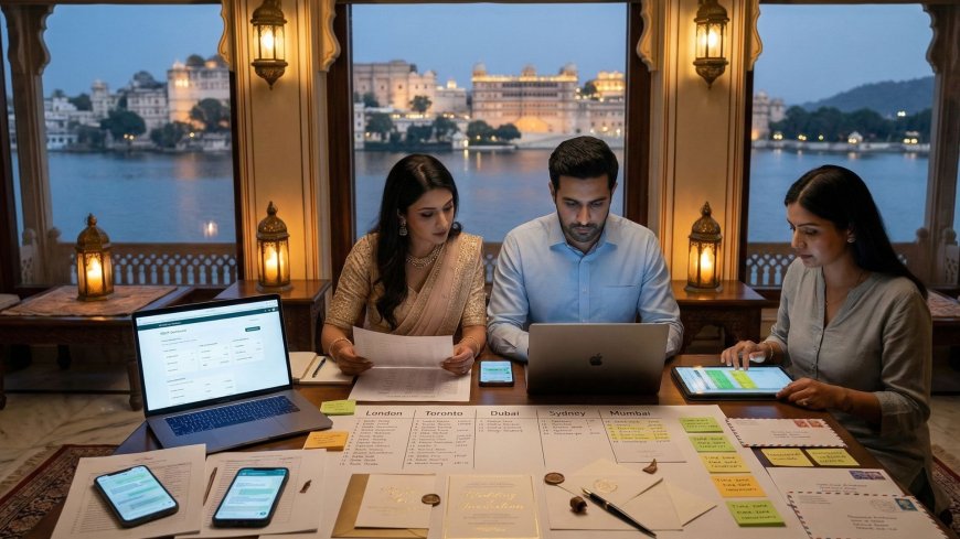 One List, One Truth: The NRI Couple's Complete Guide to Managing RSVPs Across Multiple Countries and Time Zones