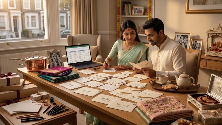Thank You Card Etiquette for NRI Weddings — Timeline, Format and the Complete Planning Guide