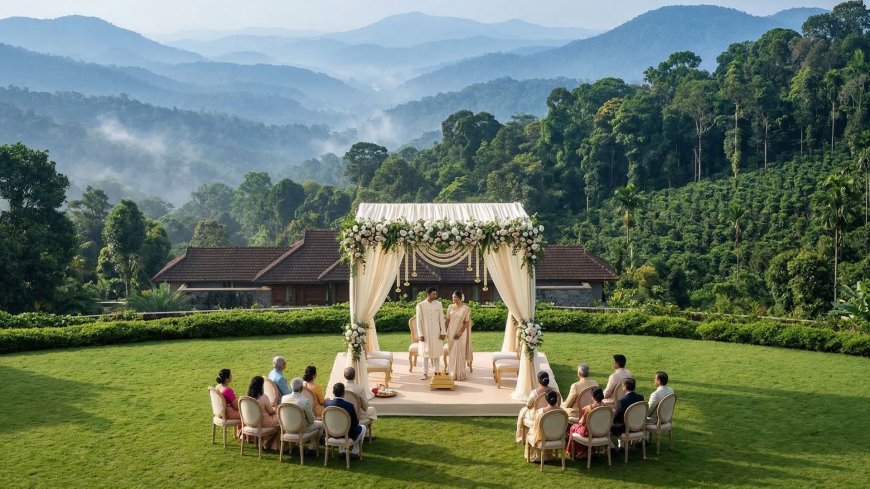 Taj Madikeri Resort & Spa Coorg — A Wedding on a Coffee Hill Ridge with a Valley That Goes On Forever: NRI Guide — The Complete NRI Wedding Planning Guide