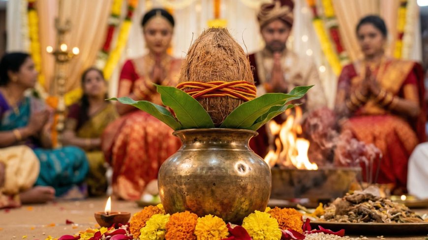 The Kalash as the Divine Vessel of Life: The Complete NRI Guide to India's Most Sacred Wedding Symbol