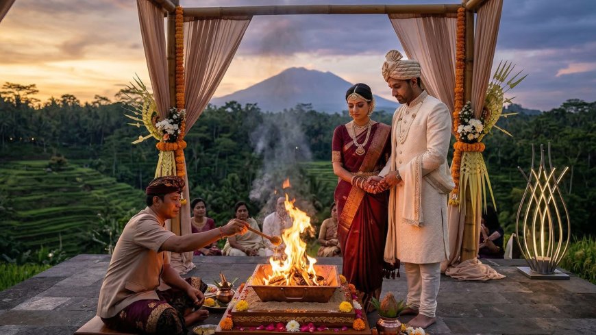 Why the Sacred Fire Cannot Be Replaced at a Hindu Wedding — Even If You're Getting Married in Bali: The Complete NRI Guide