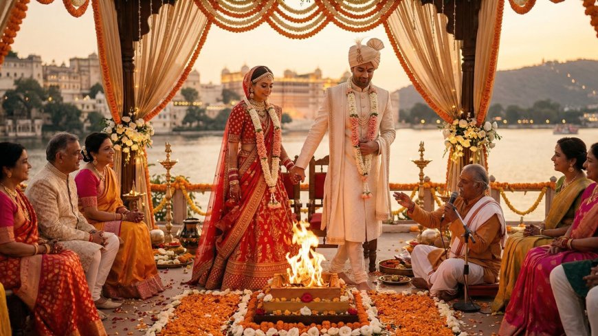 What the Saptapadi's Seven Vows Actually Mean: The Complete NRI Guide to Personalising Each Step of the Hindu Wedding's Most Sacred Ceremony