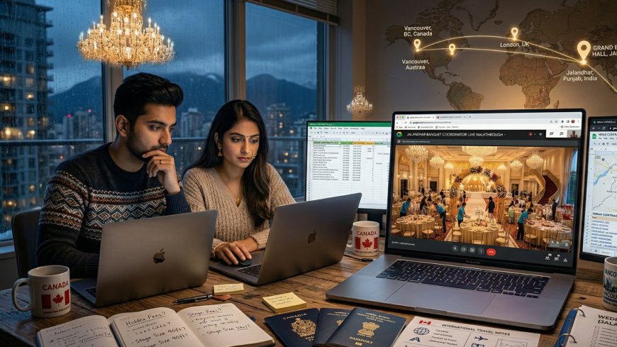 Booking a Banquet Hall in Jalandhar from the UK, Canada or Australia: The Remote Booking Guide