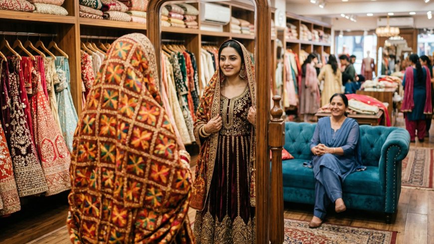 Bridal Salwar Suits in Jalandhar — Why More NRI Brides Are Choosing This Over Lehengas