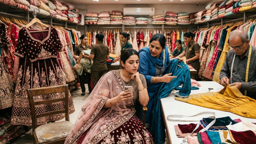 Ready-to-Wear vs Custom Bridal in Jalandhar — Which Makes More Sense for a Two-Week Visit?