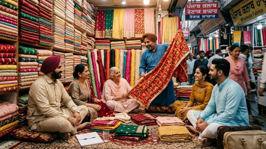 Jalandhar Wholesale Cloth Market Guide for NRI Families — Where to Go, Prices & Insider Tips