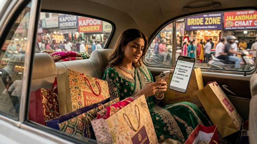 One-Day Wedding Shopping Route in Jalandhar — The Optimised Itinerary for NRIs with Limited Time
