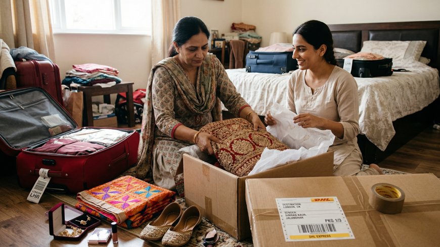 How to Ship Wedding Purchases from Jalandhar to UK, Canada, USA and Australia — The Complete NRI Guide